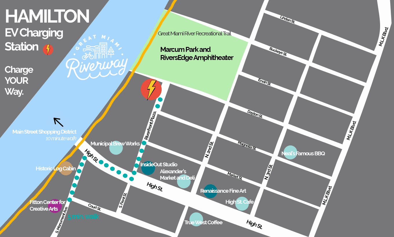 Hamilton EV station