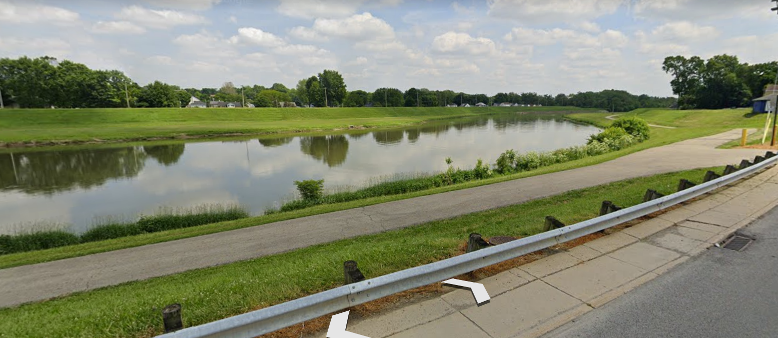 River Access at E. Main Street Bridge- GM River Mile 113.0