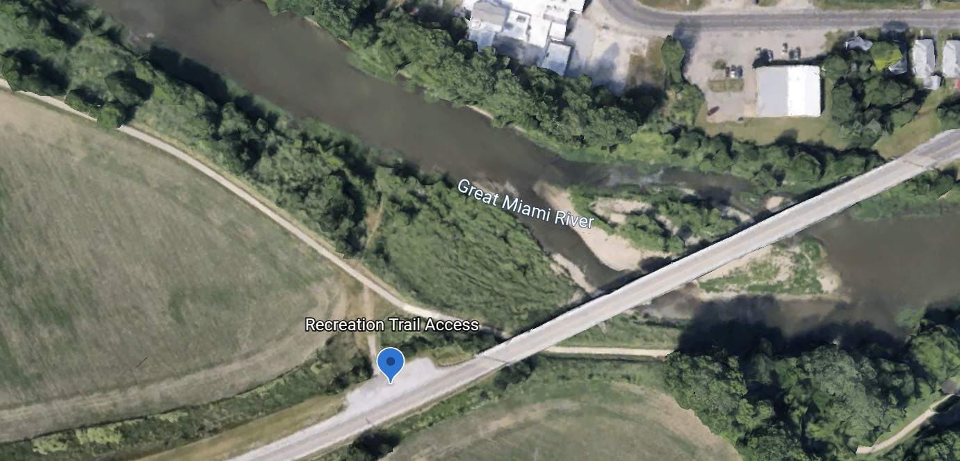 River Access at Recreational Trail Access (SR 41 Bridge)- GM River Mile 104.1