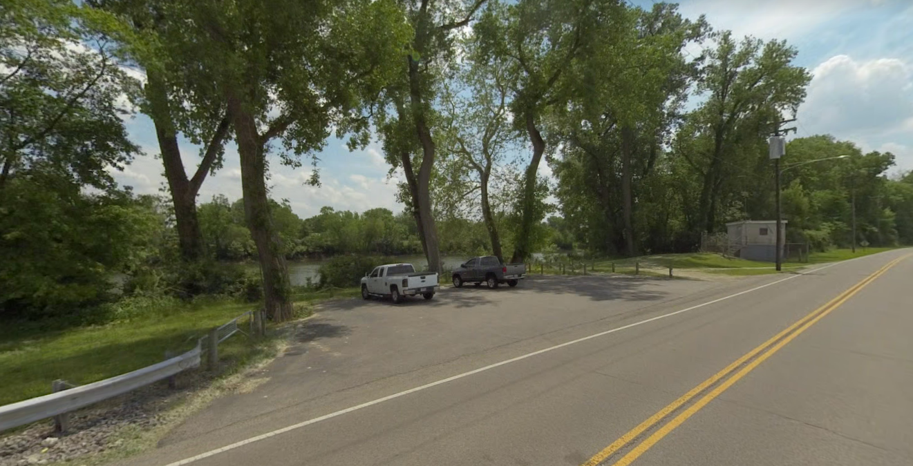 River Access at Boat Ramp on Dayton-Oxford Road- GM River Mile 59.2